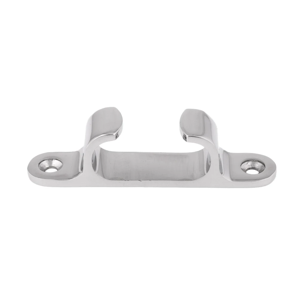 2 из нержавеющей стали линия прямой Fairlead лук Chock морская киповая планка лодки