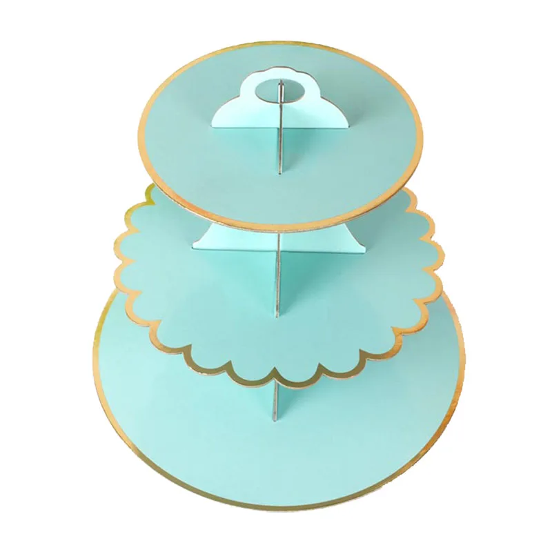 3 слоя милые детские носки оригинальные подставка для свадебного торта золотым