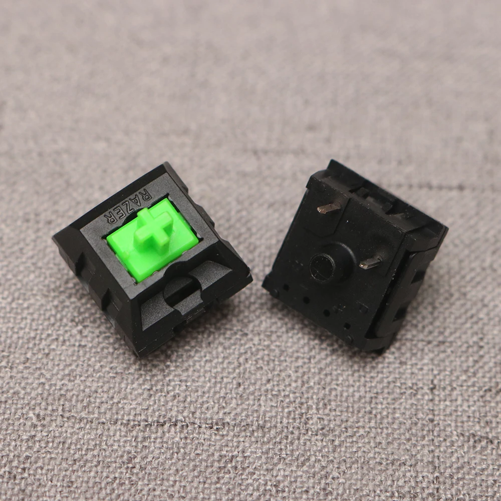 4pcs green rgb switches for razer blackwidow chroma gaming mechanical keyboard and others with 4pin led switch free global shipping