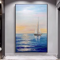 high quality hand painted knife modern oil painting wall art landscape painting for living room bedroom landscape oil paintings