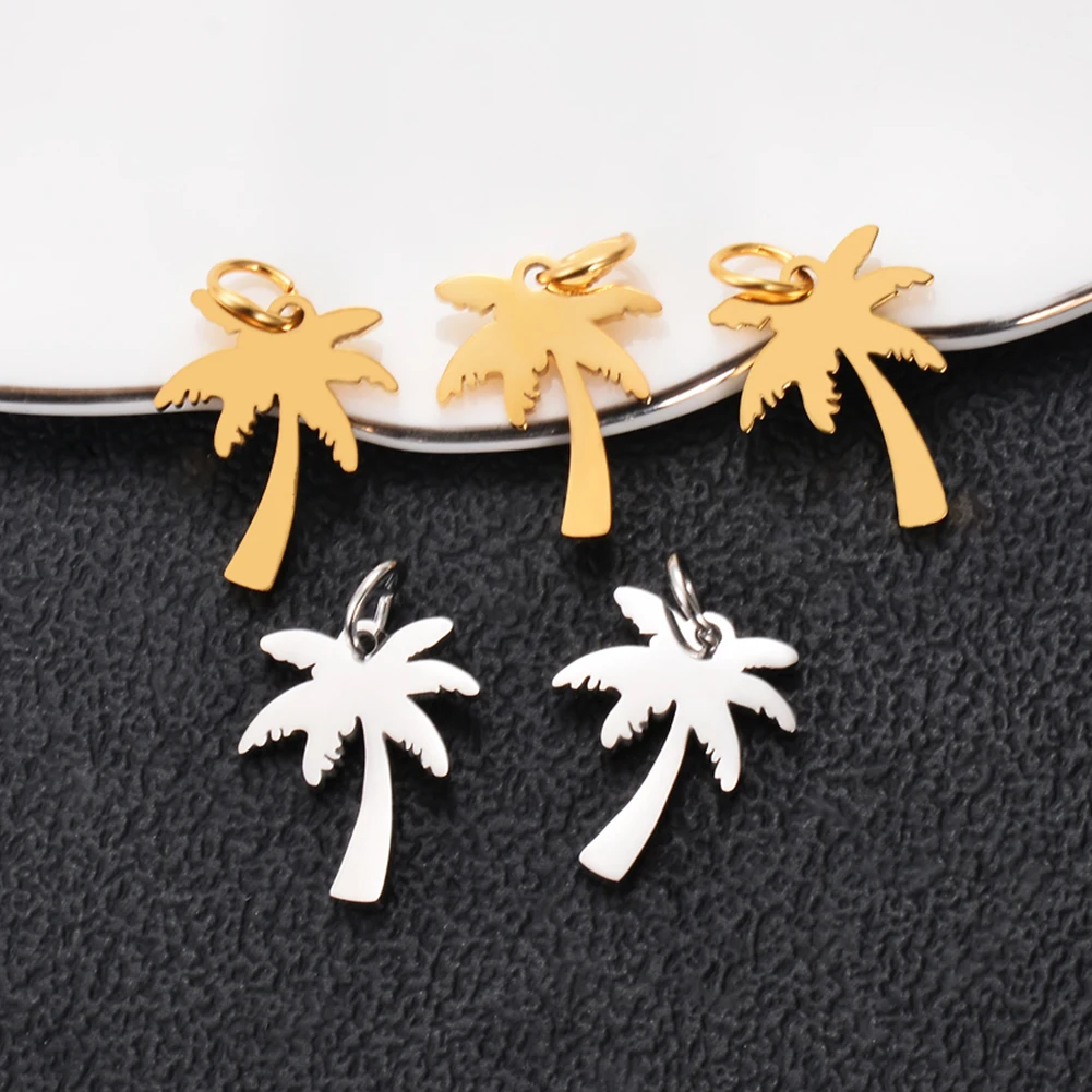 5 штук Оптовая продажа Нержавеющая сталь кулон ладони подвески-амулеты из дерева