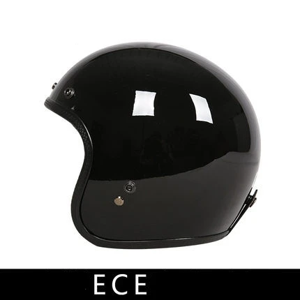 

Винтажный мотоциклетный шлем из стекловолокна Capacete 3/4 с открытым лицом Capacete винтажный чоппер шлем Cascos Para Moto