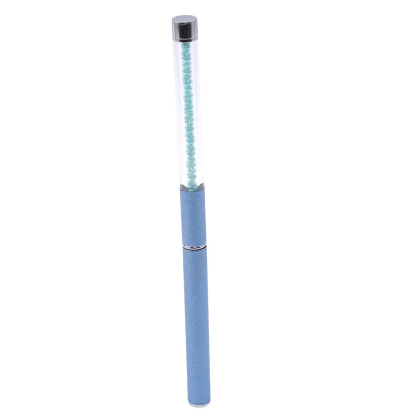 1PC перламутровый акриловый Фрезер для ногтей cо шлифовальными арт контурная