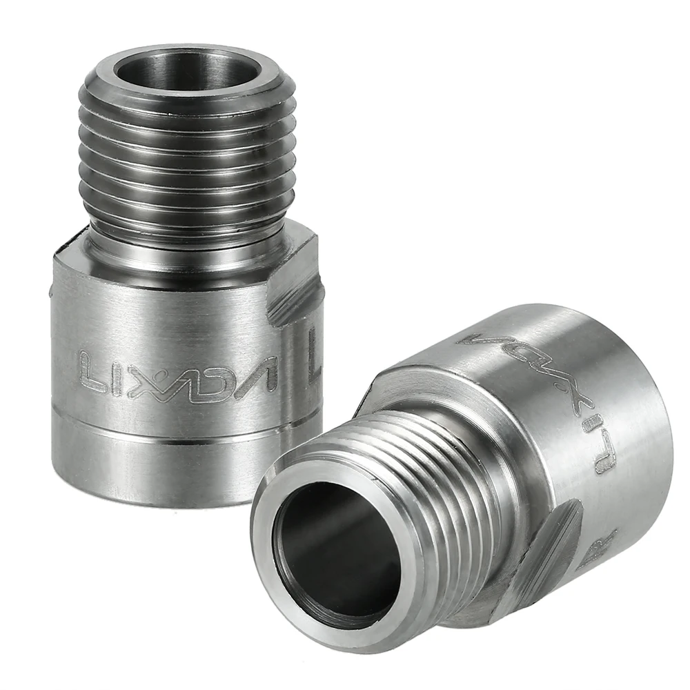 Lixada одна пара стальных или титановых расширителей для велосипедных педалей MTB