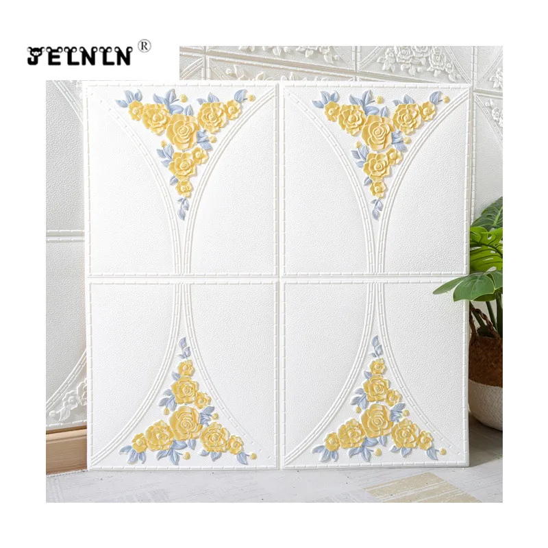 Обои с узором в дамасском стиле Самоклеящиеся 3d наклейки на стену декоративные
