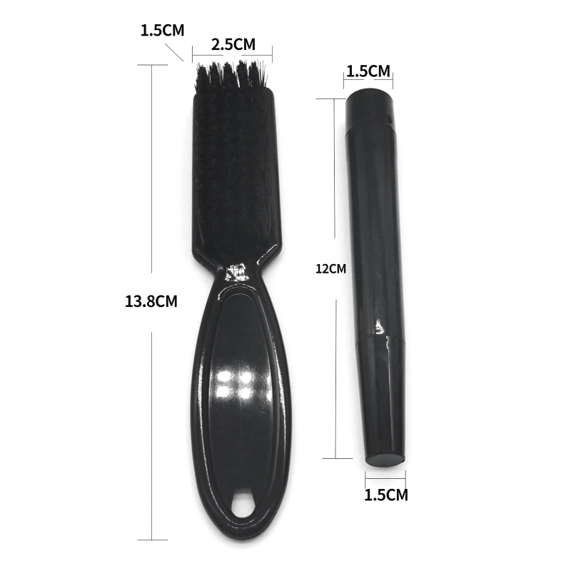 

Waterproof 4 Fork Tips Beard Shaping Pen Filler with Styling Brush for Men Sweatproof Mustache Enhance Tool