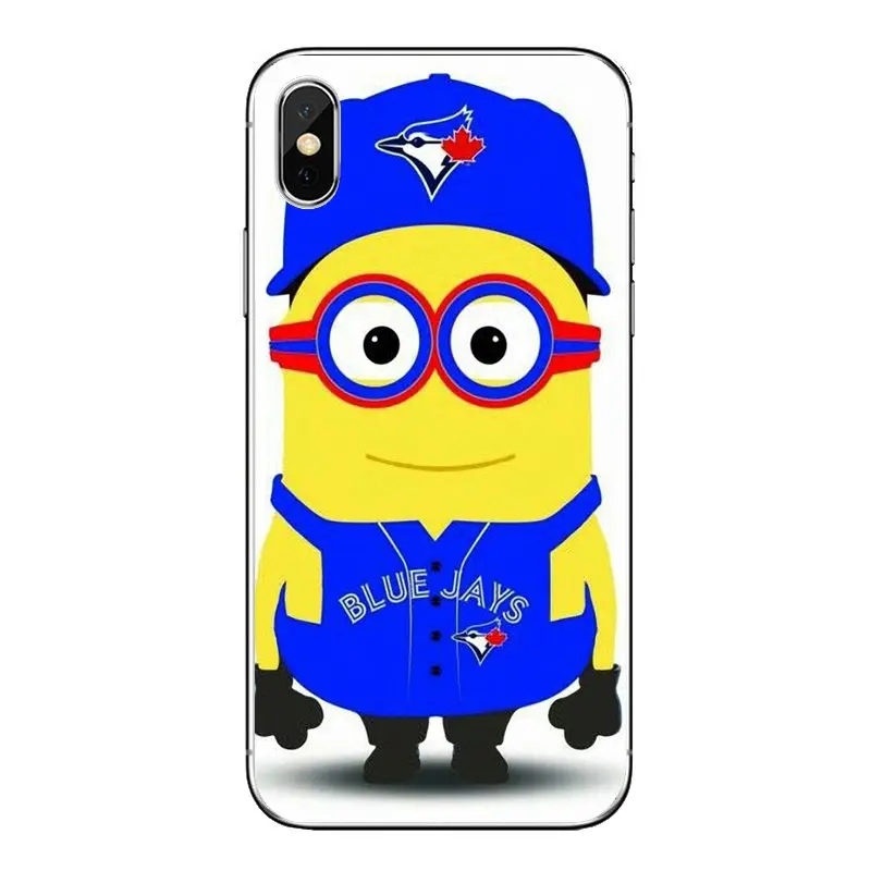 Прозрачный мягкий чехол Чехлы для Motorola Moto x4 E4 E5 G5 G5S G6 Z Z3 G3 C Play Plus Бейсбол Toronto Blue Jays