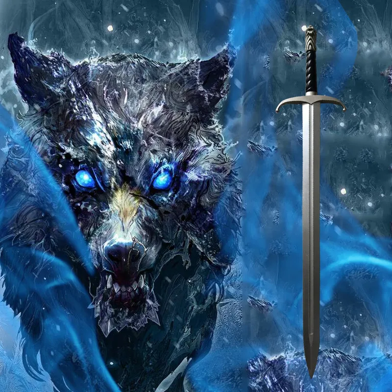 Косплей песня Льда и Огня рыцарь дух длинный Когтевран меч реквизит модель