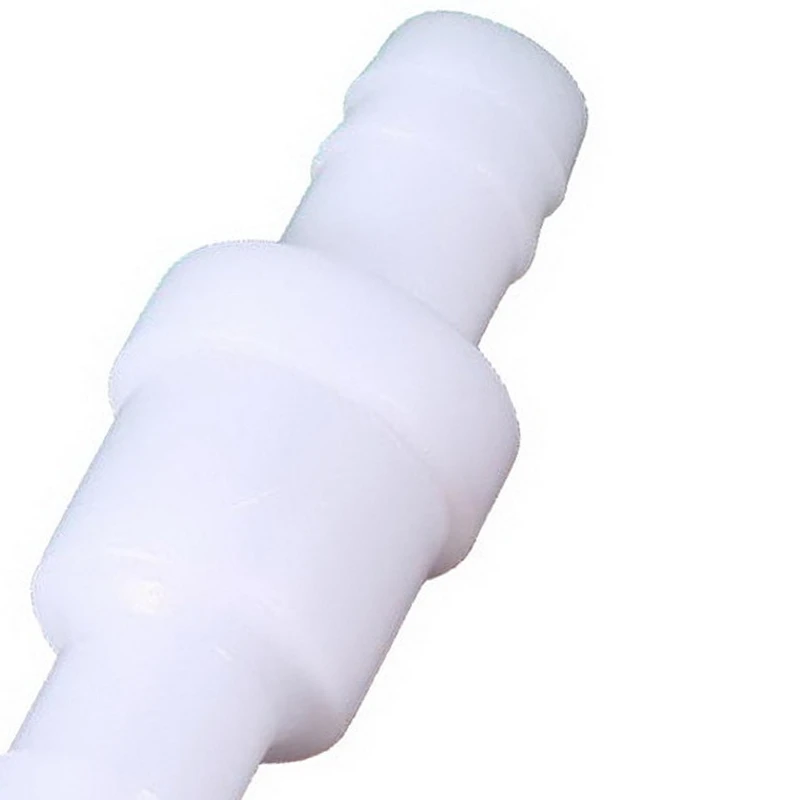 

SHGO HOT-Plastic One-Way 12mm Non-Return Water Inline Fluids Check Valves for Fuel Gas Liquid