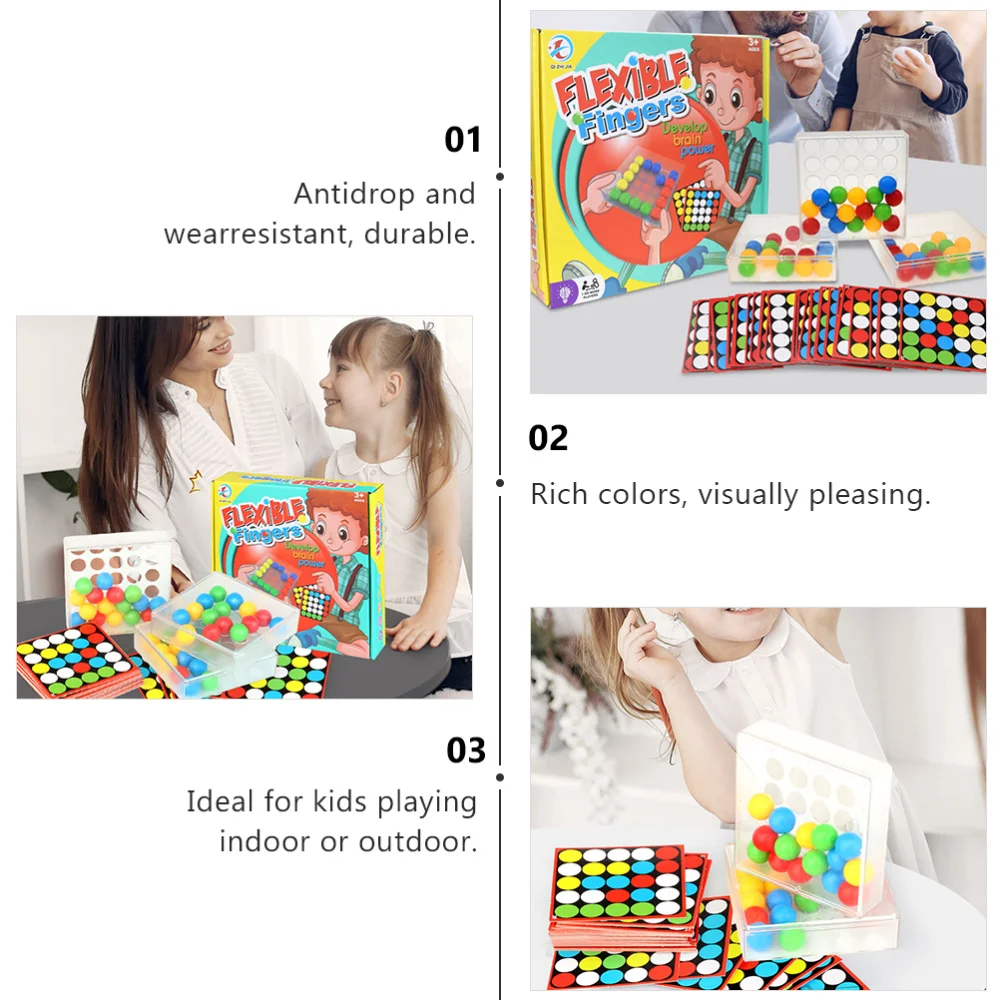 

1 Set of Finger Rolling Toys Board Game Toys Interactive Battle Playthings