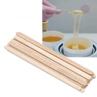 100 шт., одноразовые деревянные приспособления для депиляции языка