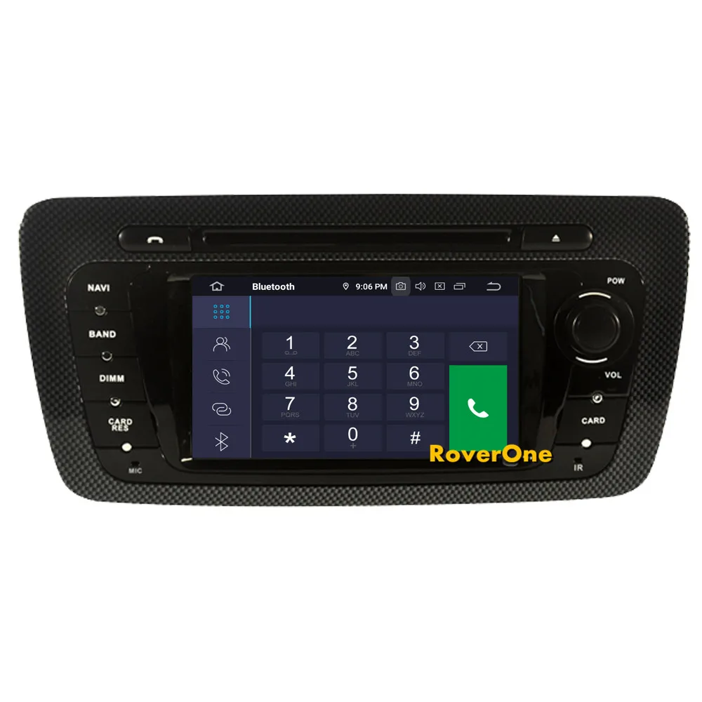RoverOne Android 9,0 Восьмиядерный автомобильный Радио DVD gps для сиденья Ibiza сенсорный экран мультимедийный плеер головное устройство Bluetooth HD камера