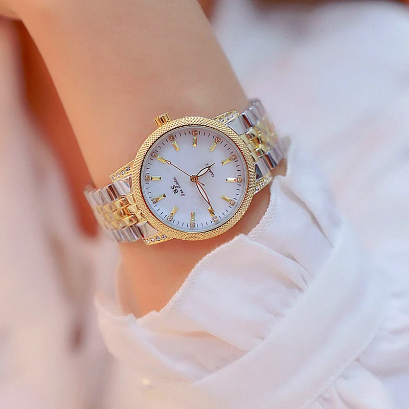 Лидер продаж часы Прямая поставка новинка 2019 лидер блестящие золотые женские с