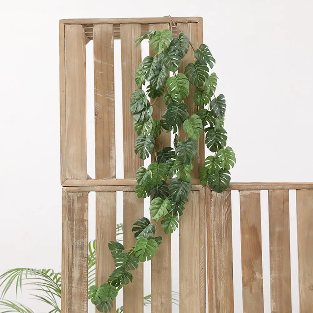 

Artificial Hyphosis Plants Vines Rattan Home Wedding Garden Wall Decor