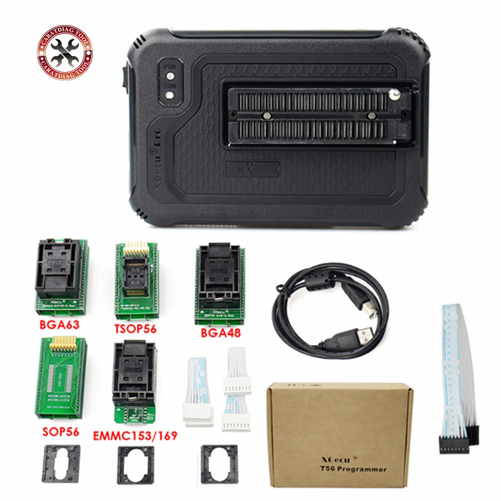 Универсальный программатор XGecu T56 мощный с поддержкой или вспышкой/NAND Flash/EMMC