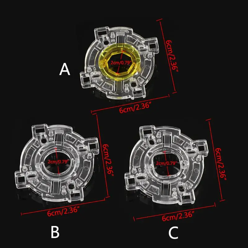 

10pcs copy Sanwa GT-Y Octagonal Restrictor Gate Round Square Ring For Joystick Gate