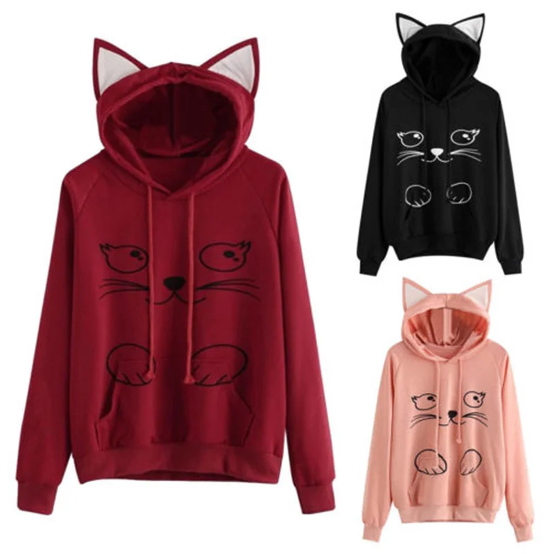 

Girls Lapel Zipper Midriff-baring Cardigan, Autumn Ladies Cartoon Animal Pattern Long Sleeve Fluffy Tops Casual Outwear