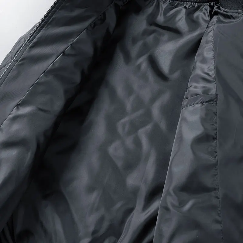 Fashion Men Coat Parkas Slim Fit Custom Parkas Crease Design Long Stylish Luxury Stand Collar 6XL Parkas Mens Autumn Light Homme