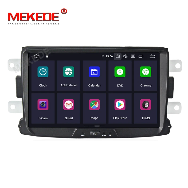 Восьмиядерный 64G RAOM 4G ram Android 9,0 PX5 автомобильный Радио стерео dvd-плеер для Dacia Sandero Duster Captur Lada Xray 2 wifi