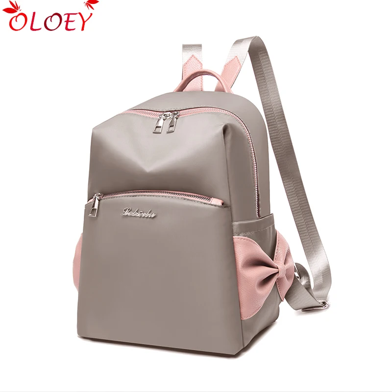 Женский рюкзак Повседневный модный милый с бантиком двойной простой