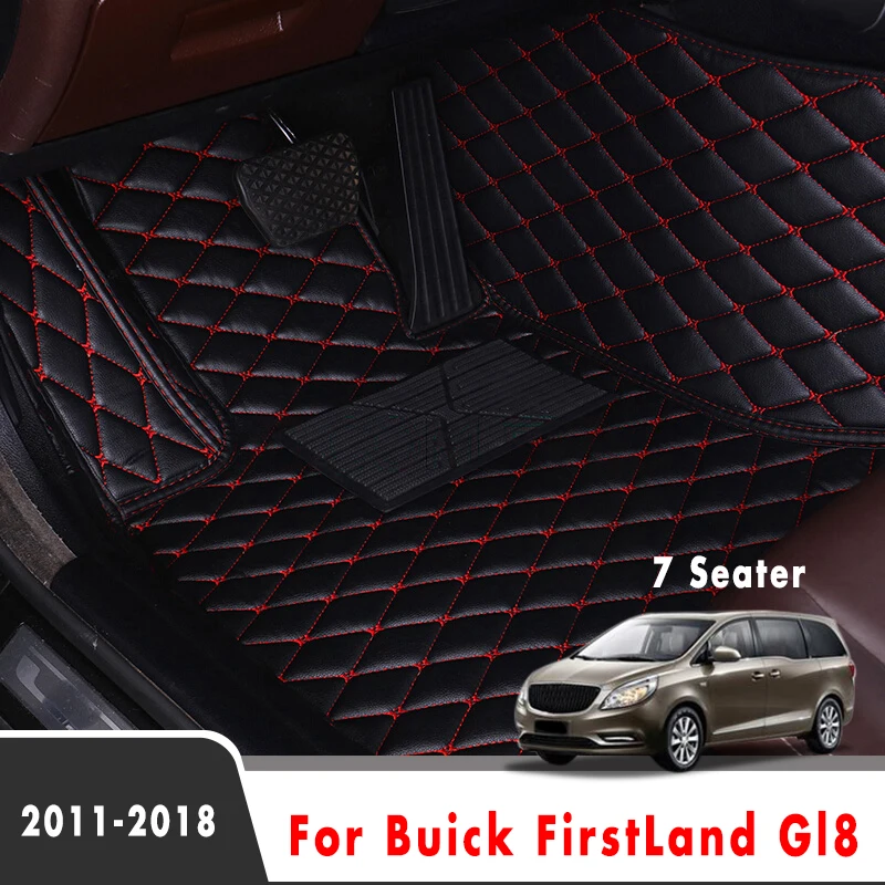 Автомобильные коврики для Buick FirstLand Gl8 2018 2017 2016 2015 2014 2013 2012 2011 (7 местный)