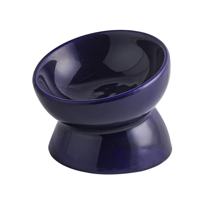 

Pet Bowl Fashion Pet Cat Ceramics Bowl Cat and Dog Food Bowl Cute Cat and Dog Feeder Drinking Home Dual-Use Bowl Pet Supplies