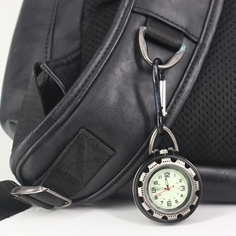 Карманные часы для медсестры Карабин клип Fob Медицинский Спорт на открытом