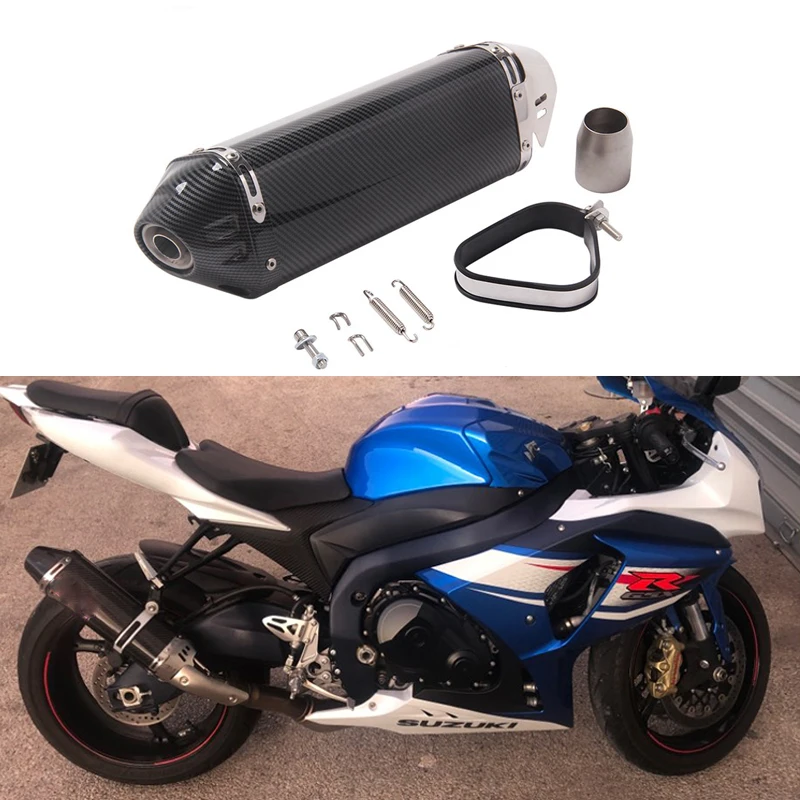 

Univesal Модифицированная выхлопная труба мотоцикла глушитель труба SV650 GP150 R25 R6 Z400 R3R25 CBR500 K6 K7 GPR150 GSX600