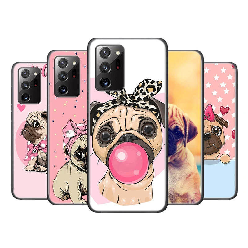 

Animal Cute Pug Dog For Samsung Galaxy A01 A11 A12 A21 A21S A31 A41 A42 A51 A71 A32 A52 A72 A02S UW Phone Case