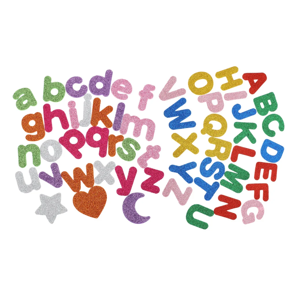 

2 Packs/52pcs Educational Alphabet Sticker Decorative Stickers Letter Stickers