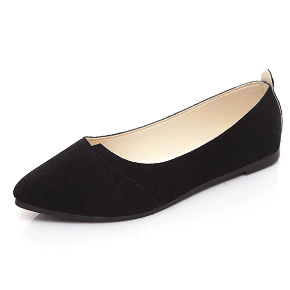 Женские туфли на плоской подошве новинка 2019 женские удобные с острым носком