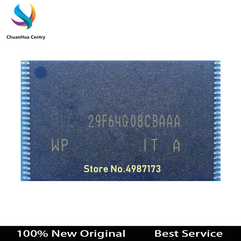 

MT29F64G08CBAAAWP-IT:A 100% Новый оригинальный Φ