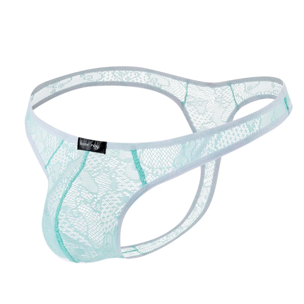 Мужские трусы брифы 2019 новые мужские стринги и G сексуальное кружевное нижнее