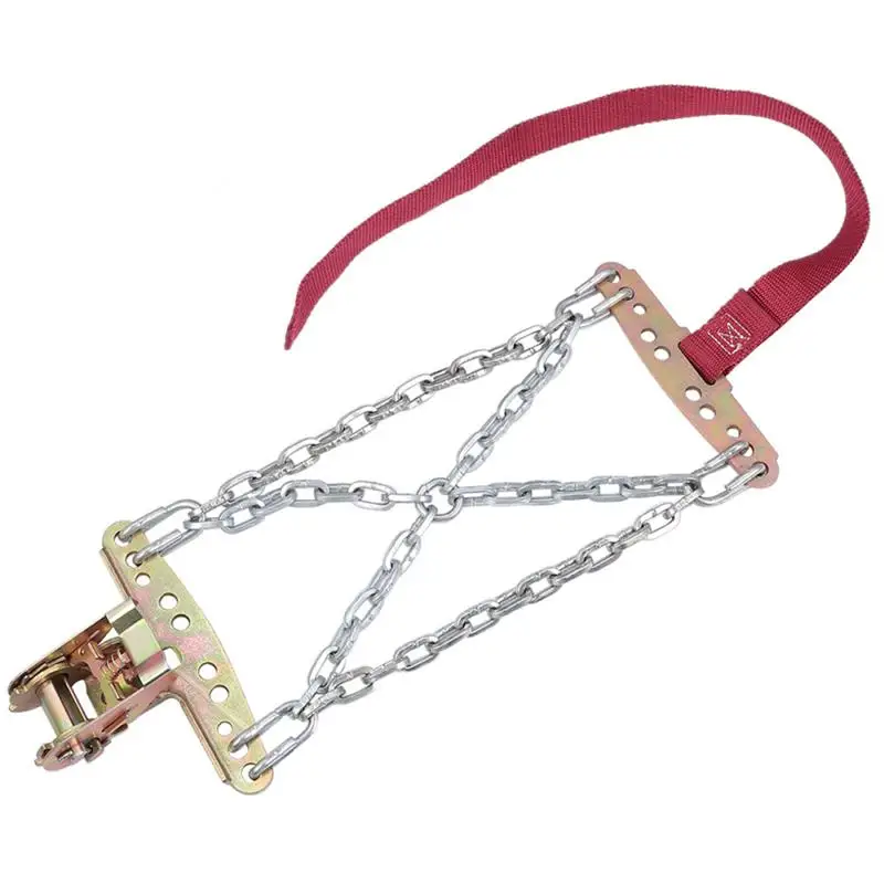 1 шт. прочная легко устанавливаемая Нескользящая практичная стальная цепь для