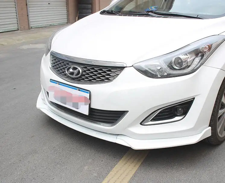 ForHyundai Elantra Боди Комплект спойлер 2012-2015 для ABS задний бампер диффузор защитные