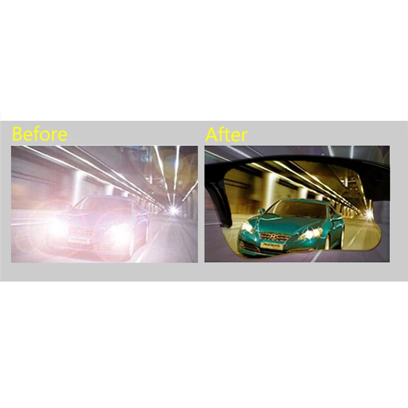 

LISMCar Driving Glasses Night-Vision Glasses Protective Gears Sunglasses Night Vision Drivers Goggles