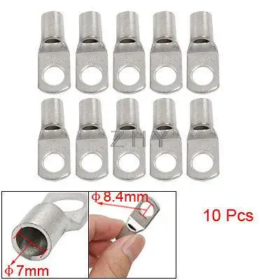 10 шт. 25 мм2 провод Размер медный наконечник для кабеля Соединительный