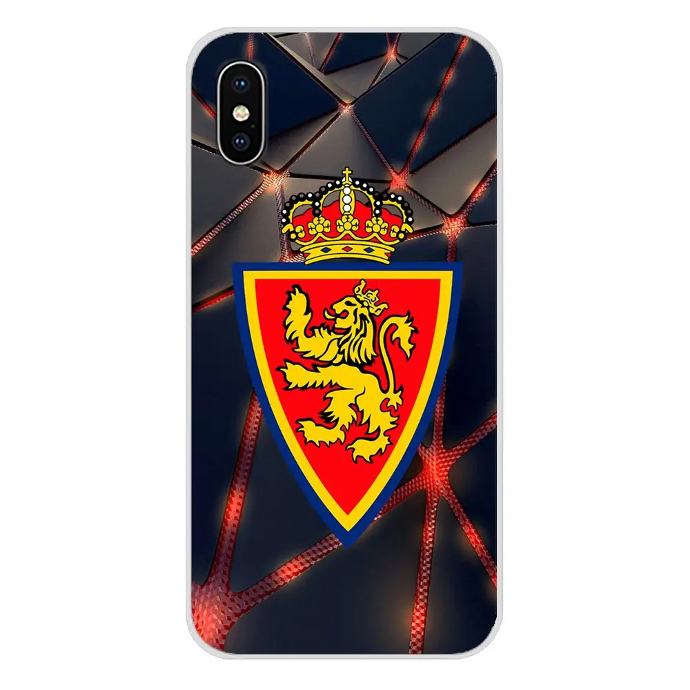 Accessories Phone Cases Covers For Huawei Nova 2 3 2i 3i Y6 Y7 Y9 Prime Pro GR3 GR5 2017 2018 2019 Y5II Y6II Real Zaragoza Logo | Мобильные