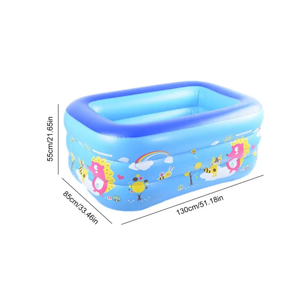 

Inflatable Swimming Pool Play Center Blow Up Family Ball Pit Pool For Family, Garden, Outdoor, Backyard