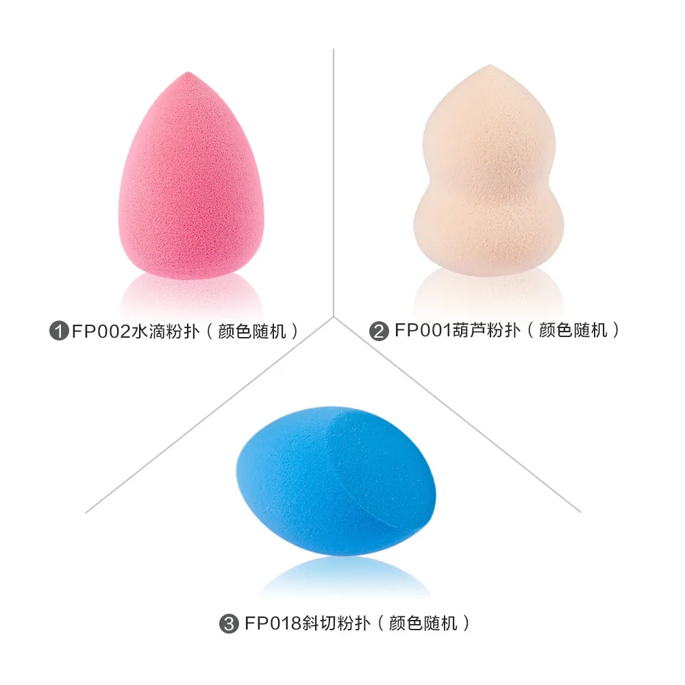 5/7/10 шт./лот губка для макияжа набор баффер основы сухая и влажная спонж пудры лица