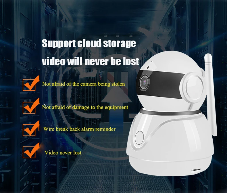 KuWfi HD IP камера 1080P 2MP беспроводная WIFI домашняя безопасности Детский монитор Мини
