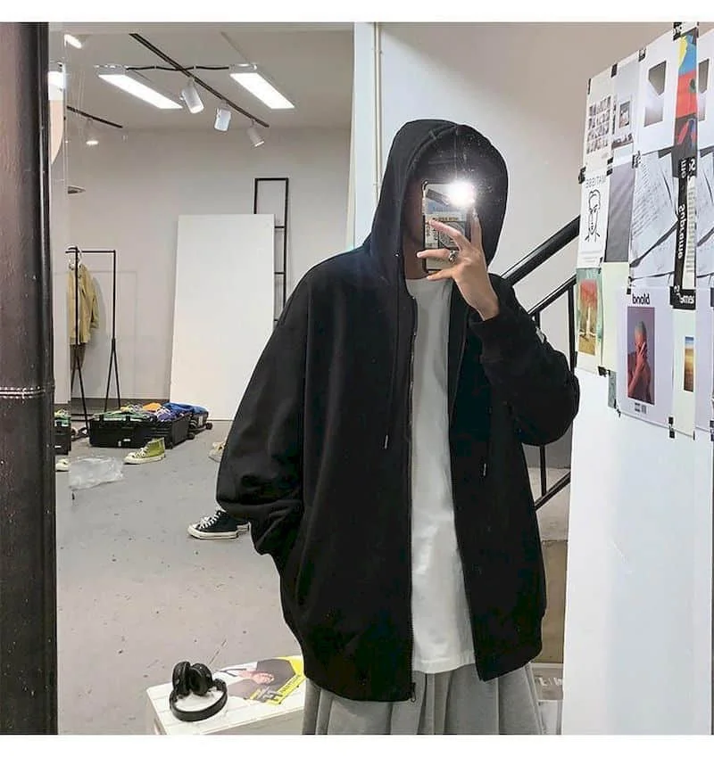 

Oversized Sweatshirt Men Hoodies Women Sports Basketball Jacket Hooded Autumn Clothes High School Grunge Clothes Top