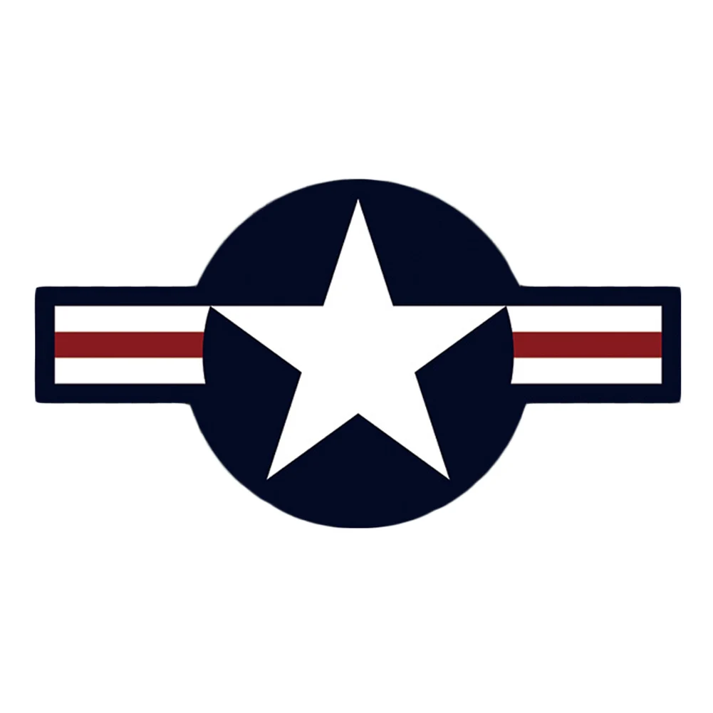 

Five Star United States Air Force Army Vinyl Car Proud Domed Decal Bumper Car Sticker For All Cars