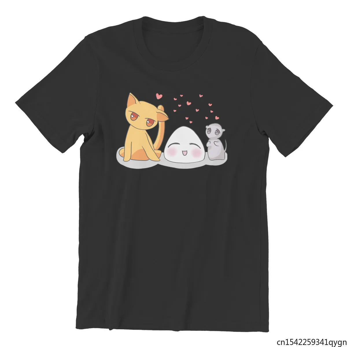 

Men's T-shirt Fruits Basket Print Couples Matching Kawaii Mens Clothes
