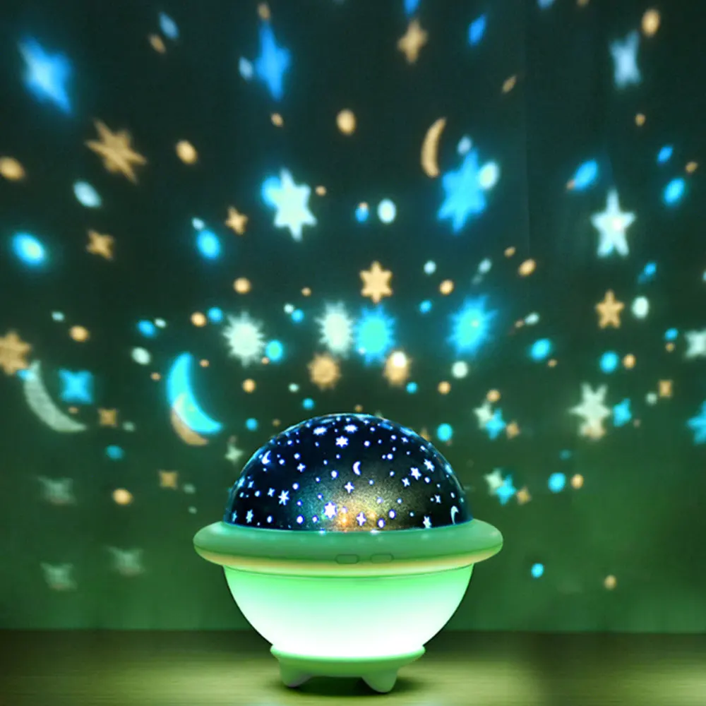 Звездное небо лампа Светодиодная красочная Ночная Лампа проектор сон