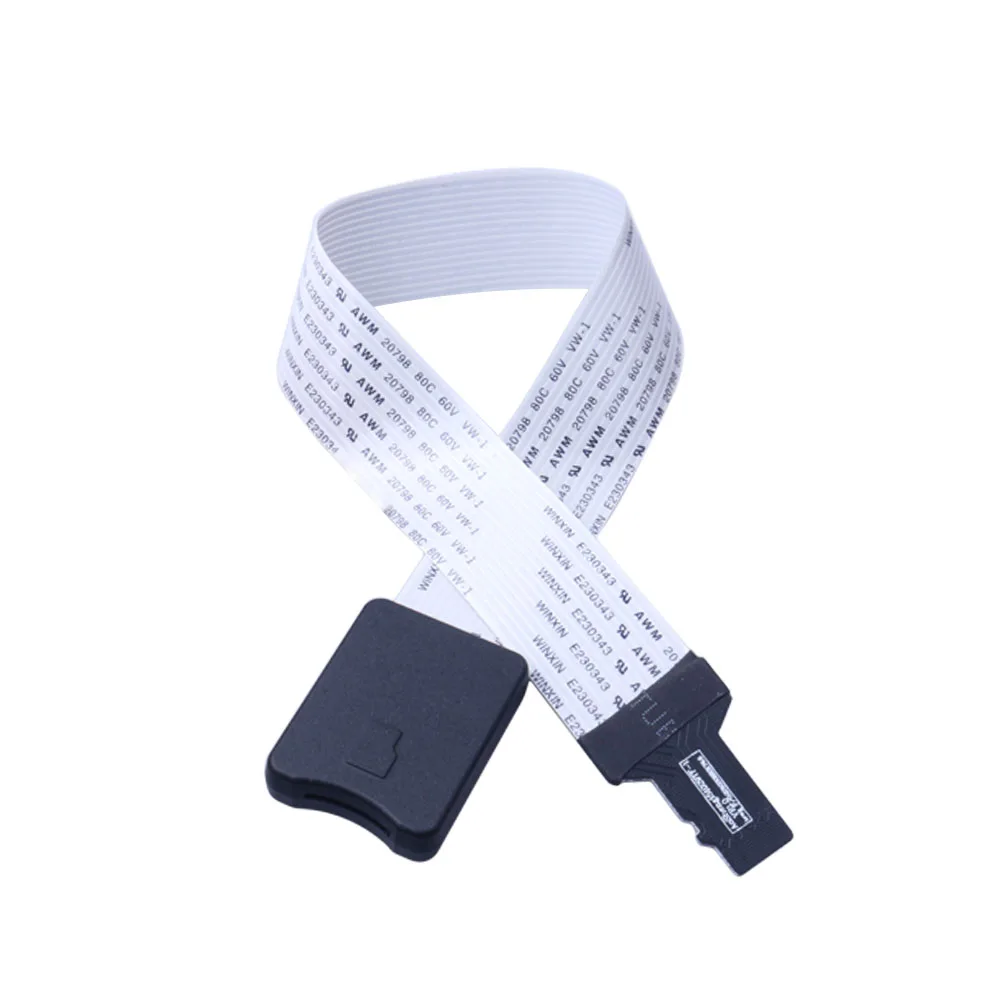 TF to micro SD Flex Extender cable Zip Extension Memory Card Cord Linker 48CM | Электроника