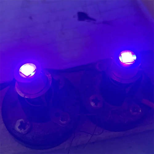 UV P13.5S 4-12 В светодиодный фонарик с УФ-лампой, лампочки, СВЕТОДИОДНЫЙ Аварийный Рабочий светильник, замена фонарика - Испускаемый цвет: UV