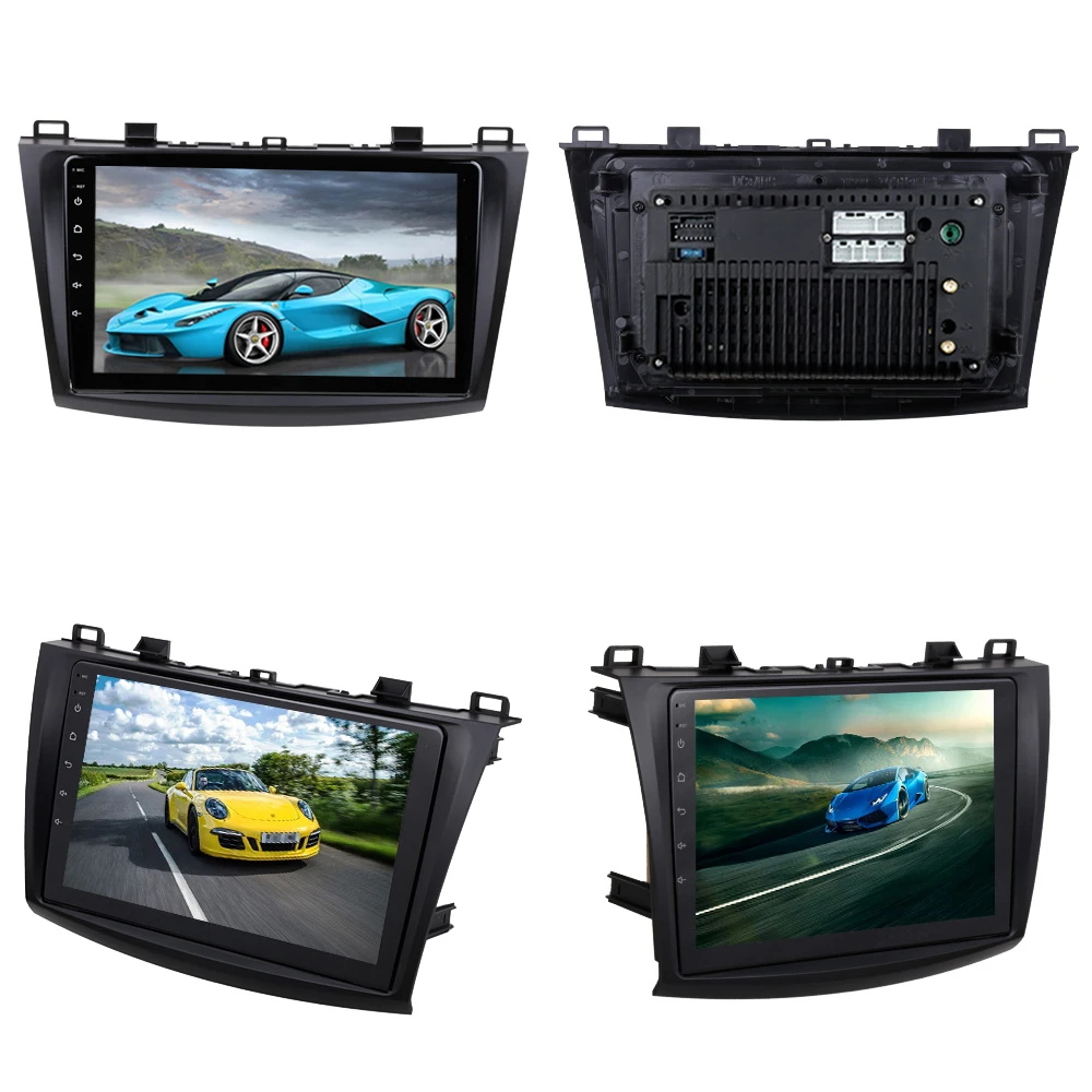 SINOSMART Автомобильный GPS навигационный плеер для Mazda 3 2009 2012 поддержка BOSE Soundsport Free