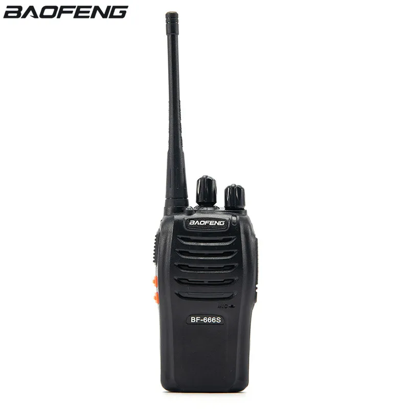 

Baofeng BF-666S Walkie Talkie Portable Radio 16CH UHF 400-470MHz 2800mAh battery BF666S 5W Comunicador Transmitter Transceiver