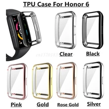 Full Edge Smartwatch Soft Protective Film full Cover Protection For -Huawei Honor Band 6 Watch Screen Protector Case